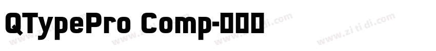 QTypePro Comp字体转换